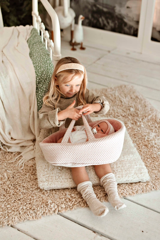 Arias lėlė su pašiltinta nešykle, su garsu 40 cm