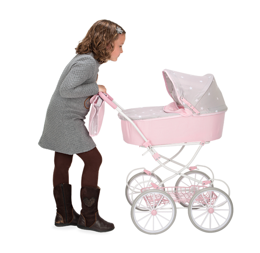 Arias vežimukas Emma su gobtuvu ir krepšiu