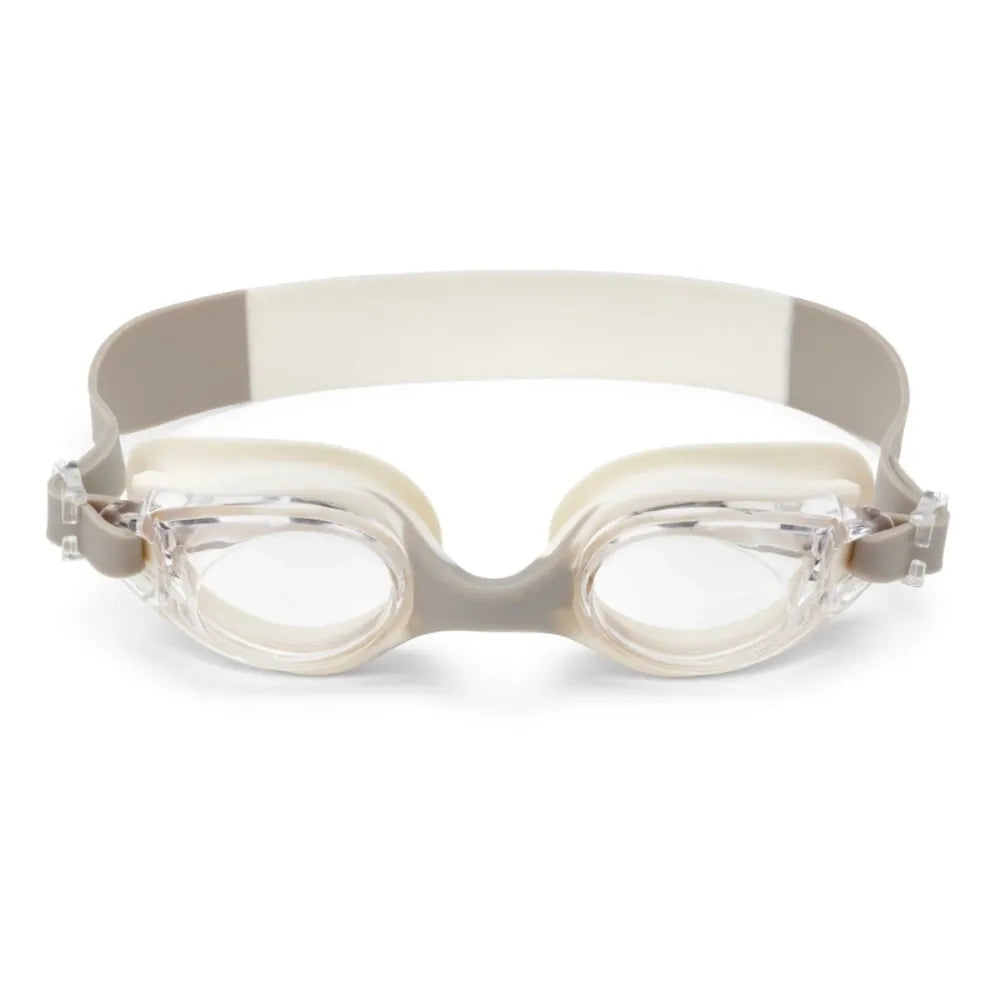 Balti plaukimo akiniai vaikams (3-9 m.)
