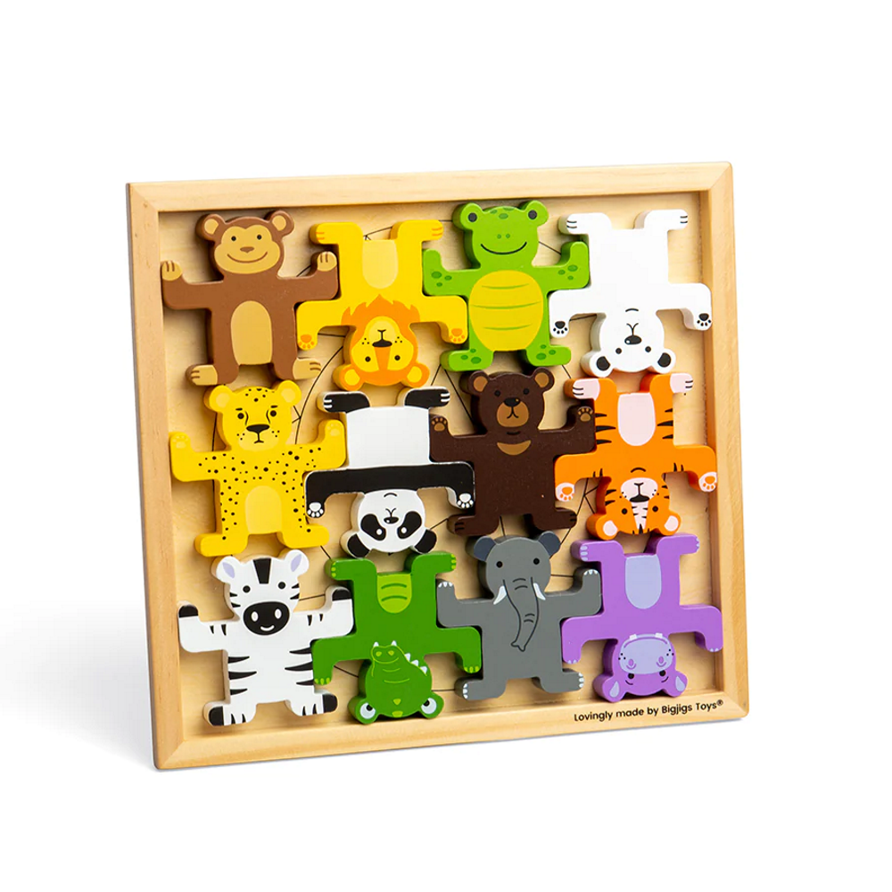 Bigjigs balansinis žaidimas Gyvūnai