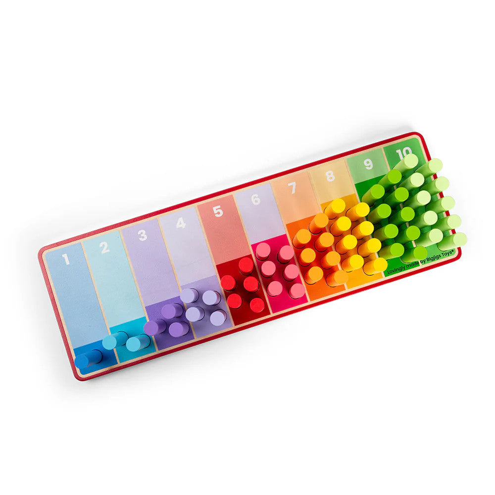 Bigjigs mediniai skaičiavimo pagaliukai