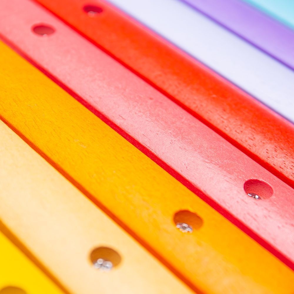 Bigjigs medinis muzikos instrumentas Ksilofonas