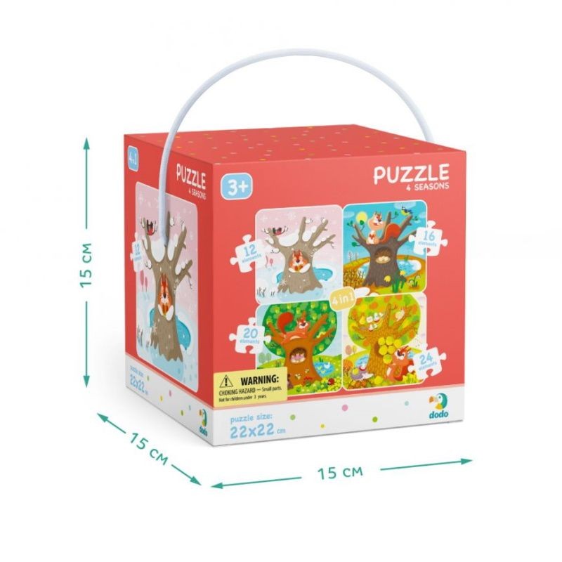 Dodo dėlionės vaikams Metų laikai (4 vnt.)