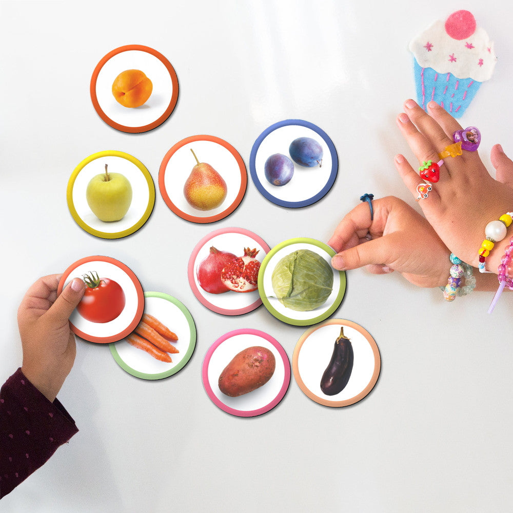 Dodo magnetukai Vaisiai ir daržovės (36 el.)