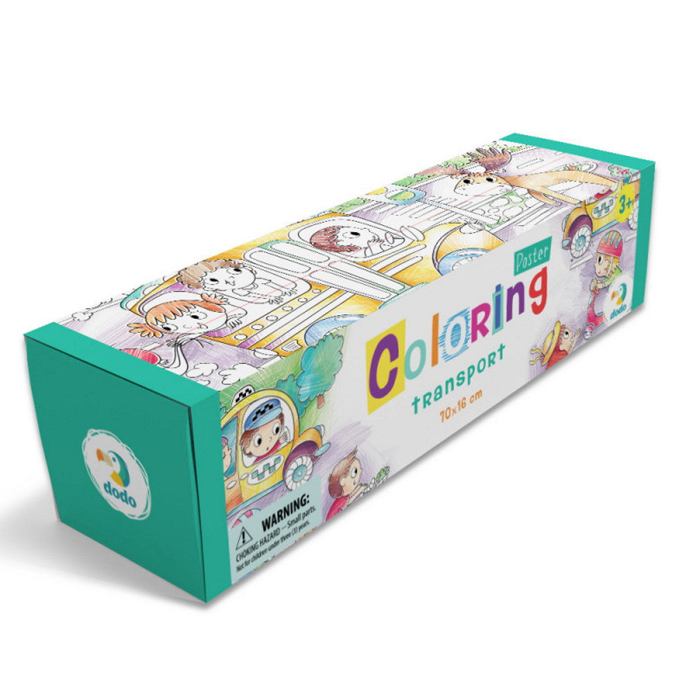 Dodo spalvinimo ritinys Transportas