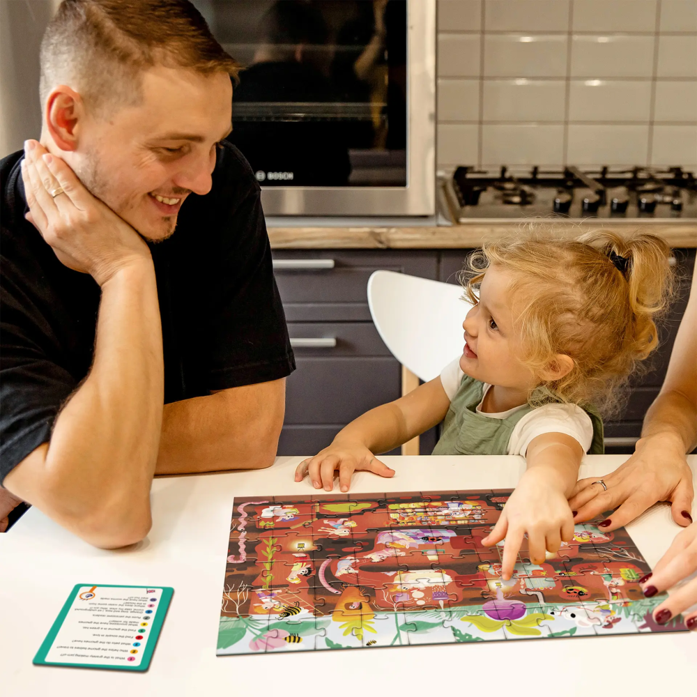 Dodo Wimmel dėlionė vaikams Požeminis miestas (60 det.)