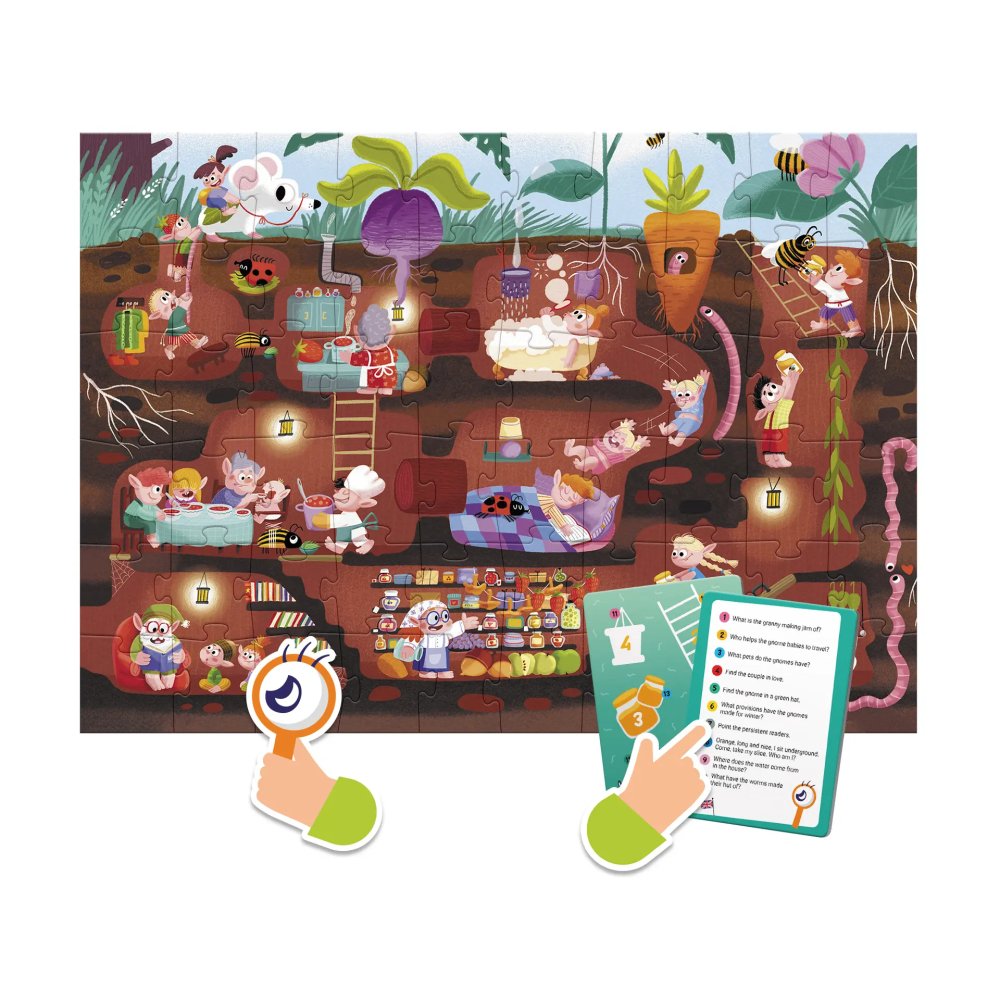 Dodo Wimmel dėlionė vaikams Požeminis miestas (60 det.)