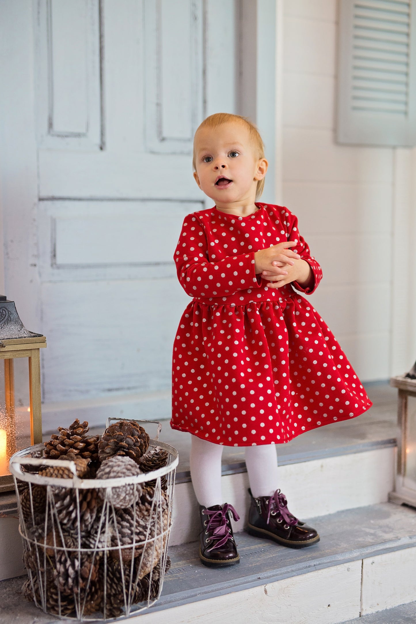 Suknelė "Sidabriniai taškučiai"