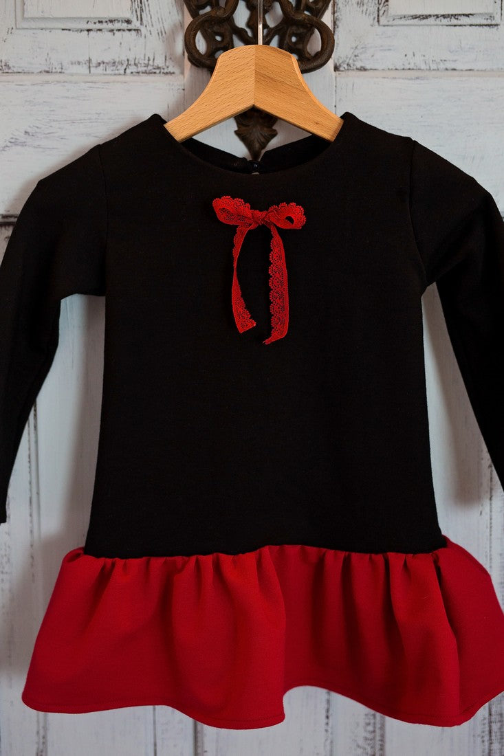 Suknelė "Nėriniuotas kaspinėlis" (Įvairių spalvų)