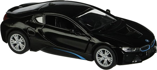 KiNSMART automobilis, BMW i8, juodas
