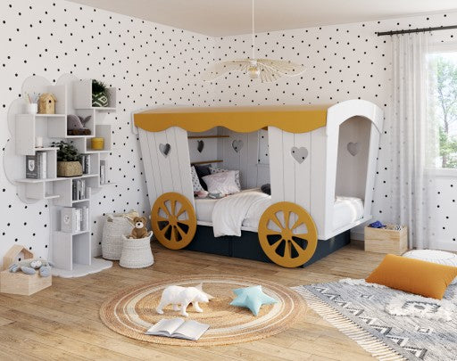 Vaikiška lovelė "Princesės karieta"