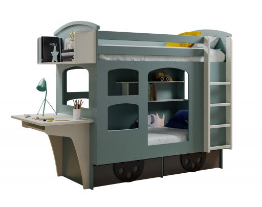 Vaikiška lovelė "Traukinio vagonas"