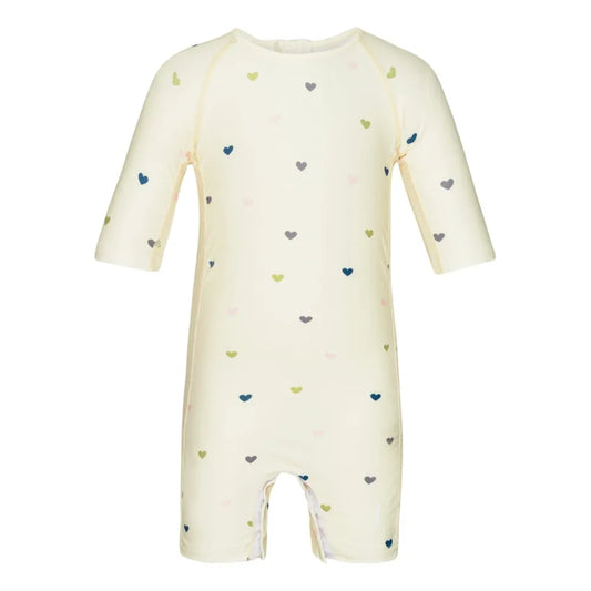 Maudymosi kostiumas kūdikiui Širdelės (0-24 mėn.) - 1-2 m.