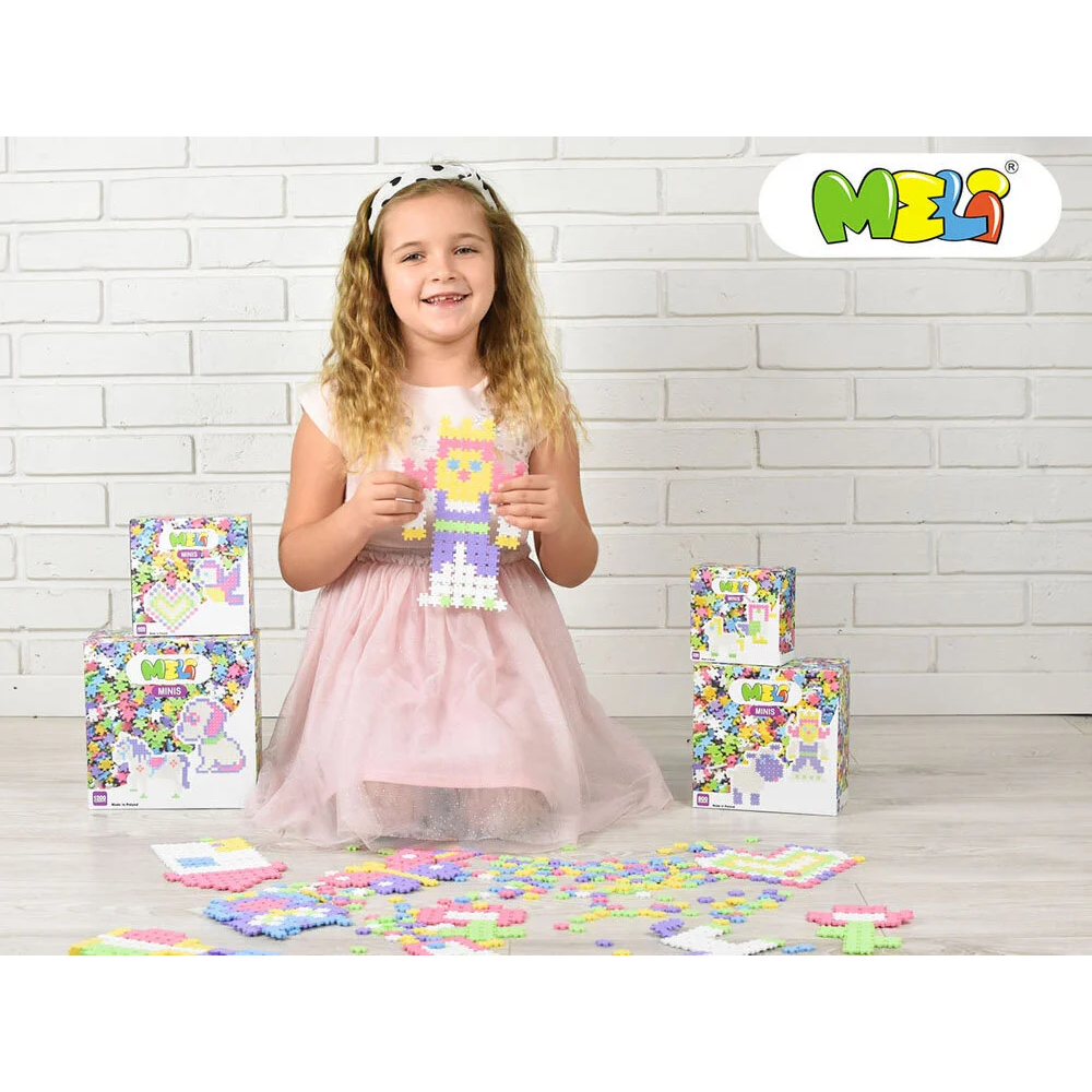 Meli Minis Pastel konstruktorius (400 el.)
