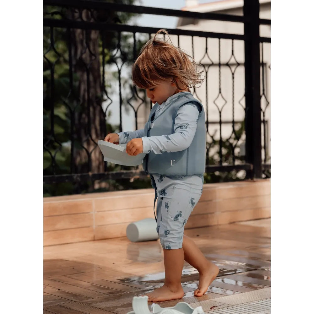 Mėlyna plaukimo liemenė vaikams (1-8 m.) - 1-3 m.