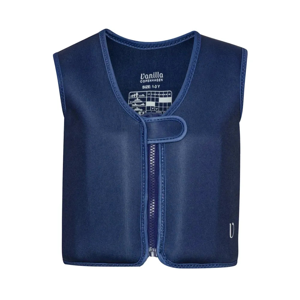 Mėlyna plaukimo liemenė vaikams Rajos (1-8 m.) - 6-8 m.