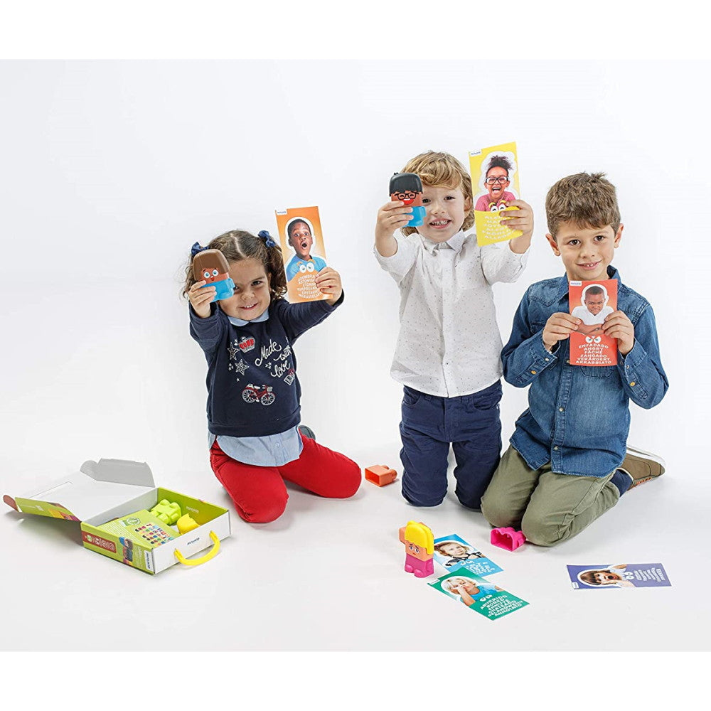 Miniland emocijų kaladėlės Emotiblocks