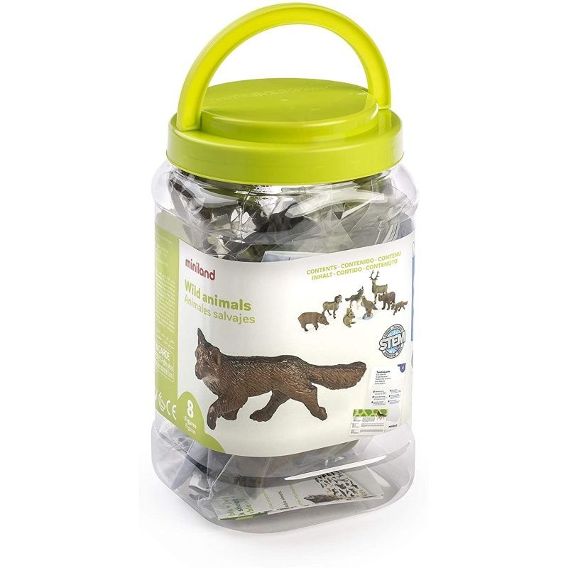 Miniland miško gyvūnai (8 el.)