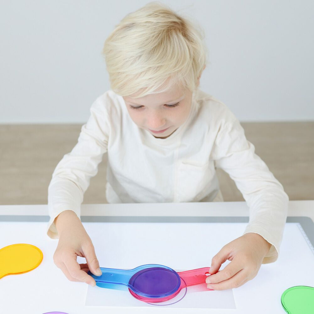 Miniland skaidrios spalvų paletės (12 vnt.)