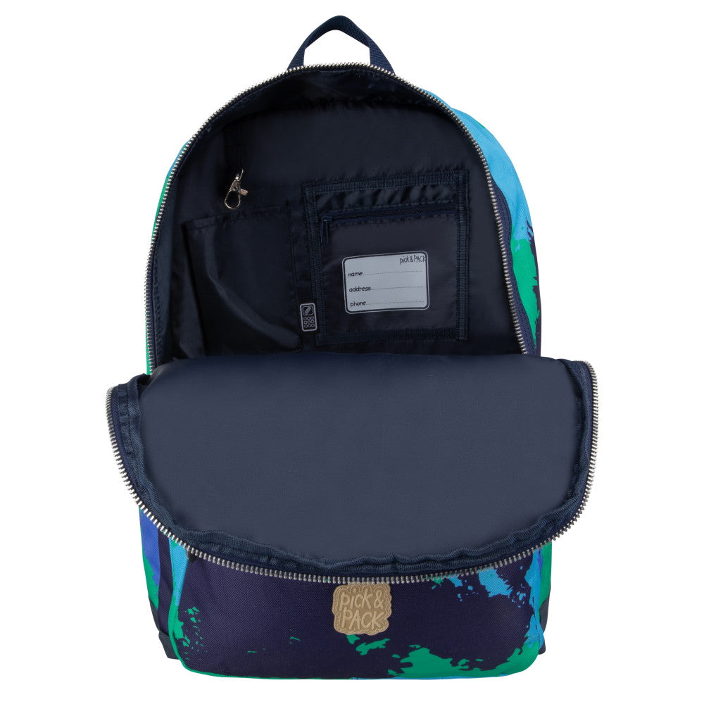 Pick & Pack mokyklinė kuprinė Camo, L