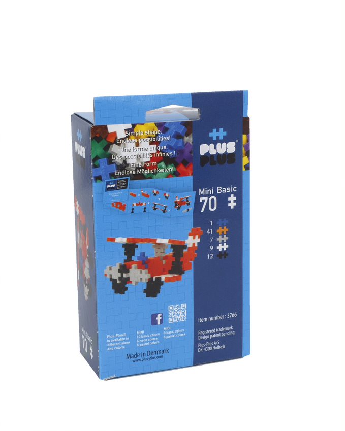Plus Plus konstruktorius Mini Lėktuvai, 70 det.