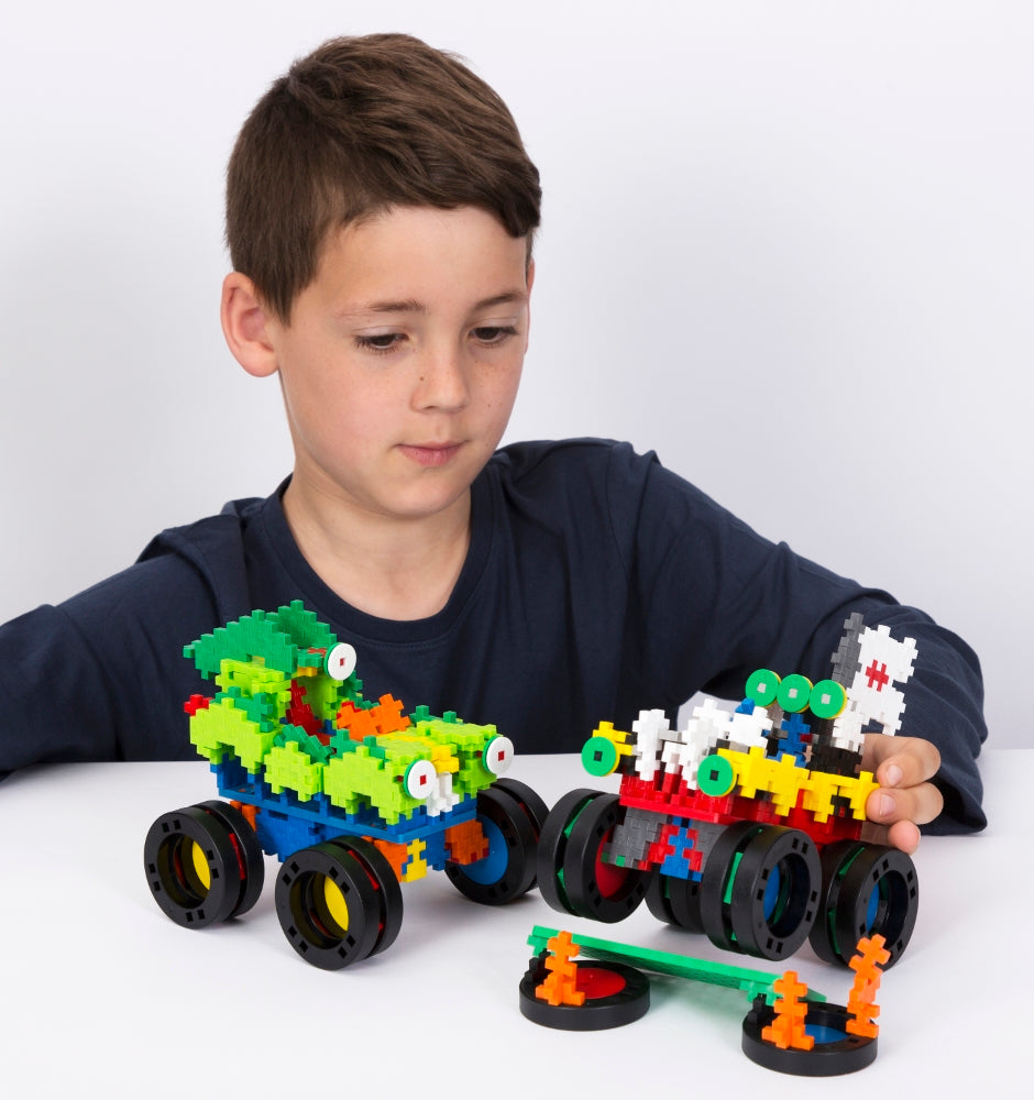 Plus Plus konstruktorius, Sunkvežimiai Monstrai, GO! 600 det.