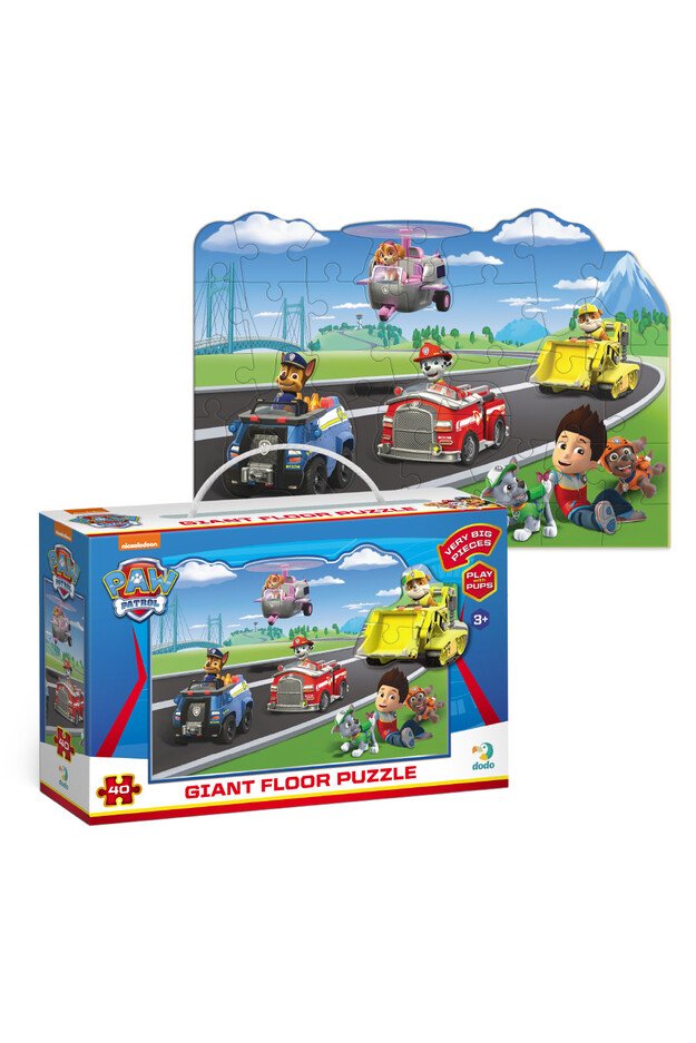 Dodo didelių detalių dėlionė vaikams Paw Patrol (40 det.)