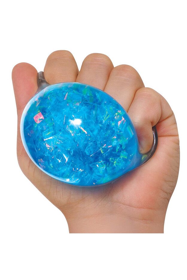 NeeDoh sensorinis kamuoliukas Crystal - Mėlyna